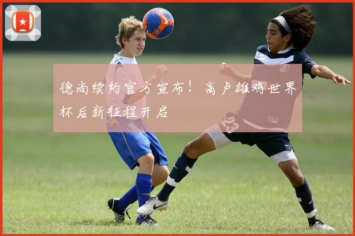 德尚续约官方宣布！高卢雄鸡世界杯后新征程开启